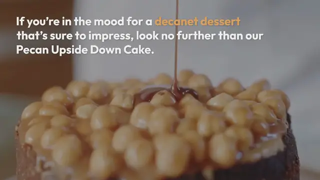 Video thumbnail for Pecan Upside Down Cake Recipe