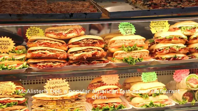 Video thumbnail for mcalister's deli menu Price