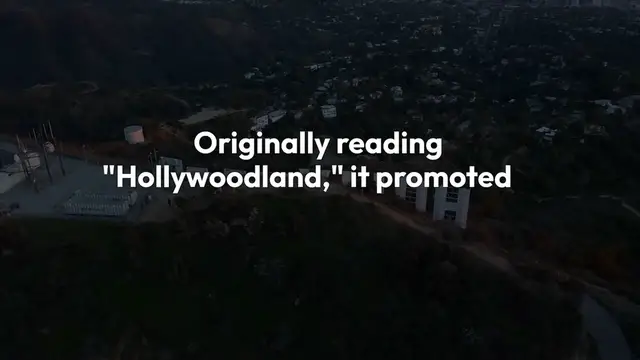 Video thumbnail for The Hollywood Sign: More Than Just Big Letters on a Hill