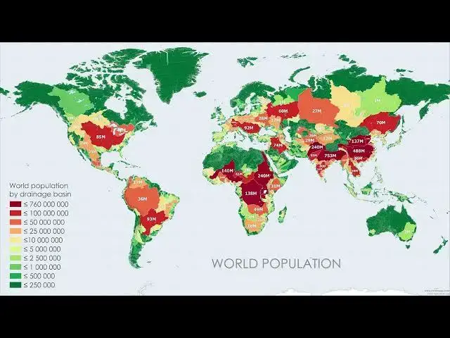 'Video thumbnail for Global River Basins: A Population Perspective'