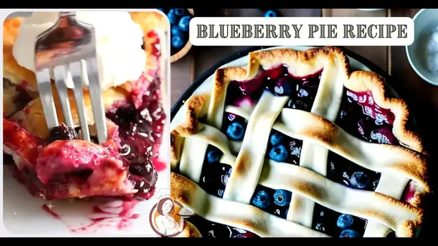 Video thumbnail for Blueberry Pie Recipe