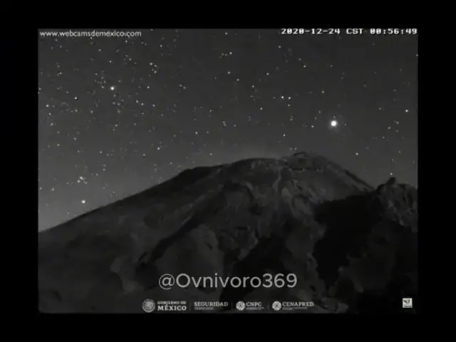 'Video thumbnail for Esferas Metálicas pairando sobre o vulcão Popocatépetl - México'