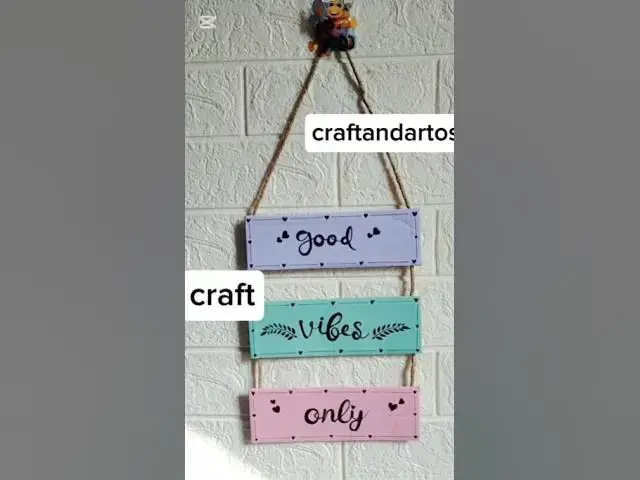 'Video thumbnail for Wall hanging decor/#artshorts #art #craftandart #wallhanging'