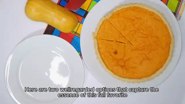 Video thumbnail for best pumpkin pie recipe