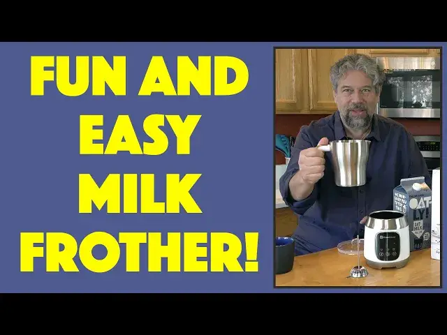 'Video thumbnail for Maestri House Detachable Milk Frother MMF-9304 -- DEMO & REVIEW'