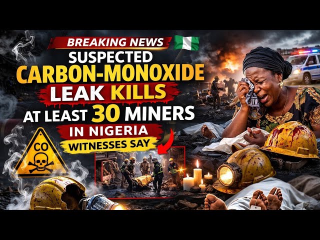 Video thumbnail for Ana zargin zubewar iskar carbon monoxide ta kashe akalla ma’adinai 30 a Najeriya, a cewar shaidu.