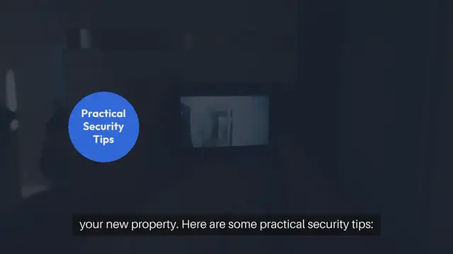 'Video thumbnail for Security Tips for New Homeowners'