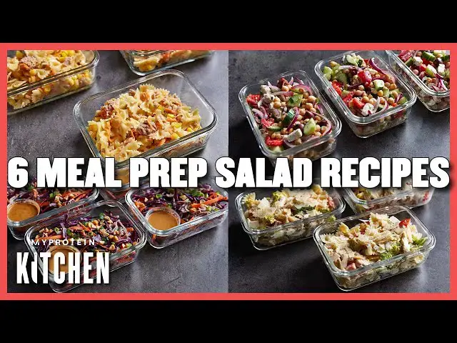 'Video thumbnail for 6 Easy Meal Prep Salad Recipes That Won't Bore You... | Myprotein'