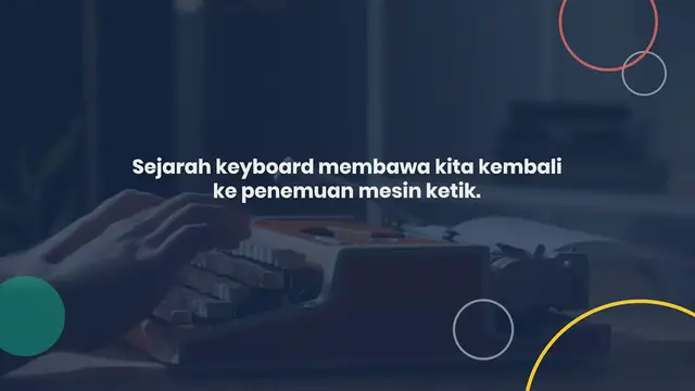 Video thumbnail for Sejarah Revolusi Tata Letak Keyboard Sejak Tahun 1868