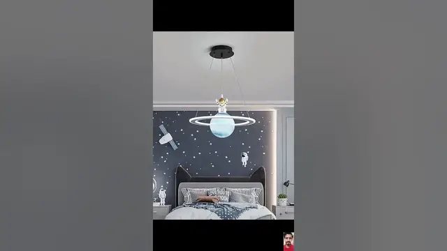 Video thumbnail for 🌟 Product Link is in Description | Acrylic Planet Pendant Light | #acrylic #light