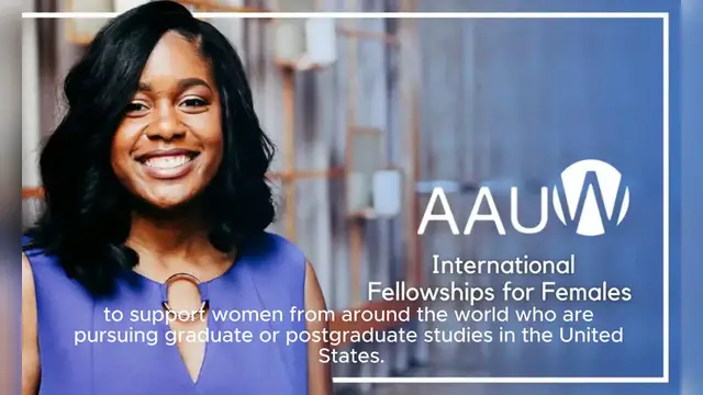 Video thumbnail for The AAUW International Fellowships