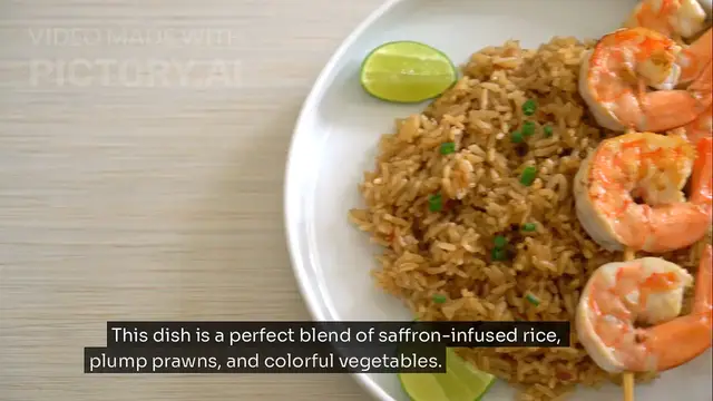 Video thumbnail for Authentic Prawn Paella Recipe