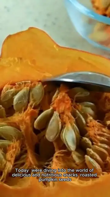 'Video thumbnail for Roasted pumpkin seeds'