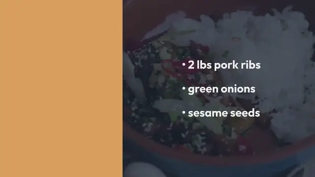 Video thumbnail for Braised Pork Ribs with Hoisin Sauce