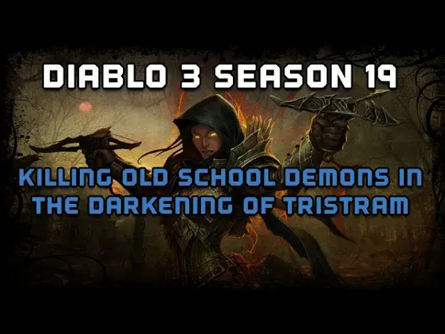 'Video thumbnail for Diablo 3 with LizP! Let's kill some old school demons in The Darkening of Tristram event!'