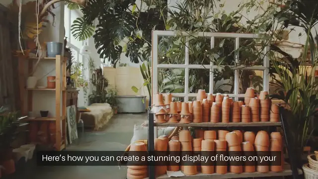Video thumbnail for Indoor Gardening Window Shelf Flowers