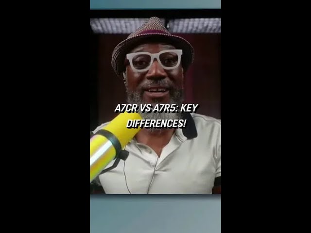 Video thumbnail for A7CR vs A7R5: Tracking, Megapixels, and Event Shooting