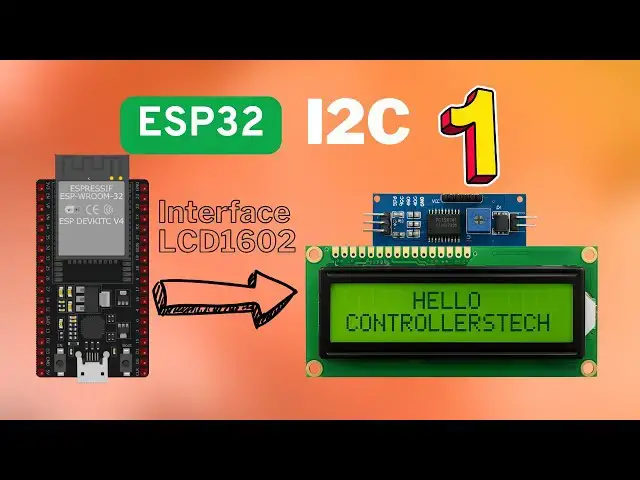 Video thumbnail for ESP32#3 How to use I2C || PART 1 || Interface LCD1602