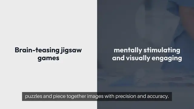 Video thumbnail for Brain Teasing Jigsaw Games