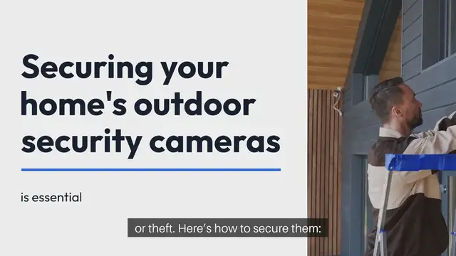 Video thumbnail for How To Secure Yours Homes Outdoors Security