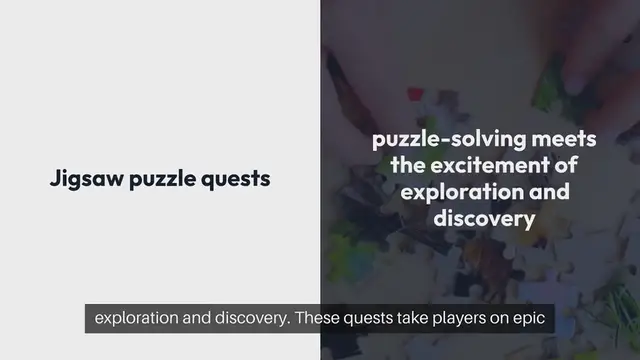 Video thumbnail for Jigsaw Puzzle Quests