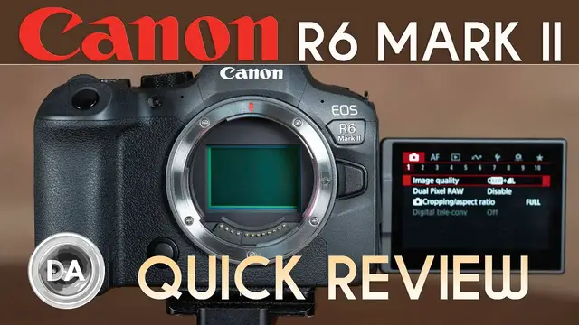 Video thumbnail for Canon EOS R6 MKII Quick Review | A Polished Mid-Level Performer