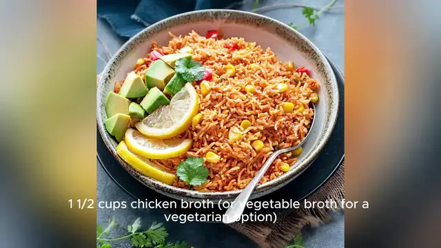 'Video thumbnail for mexican rice recipe easy'