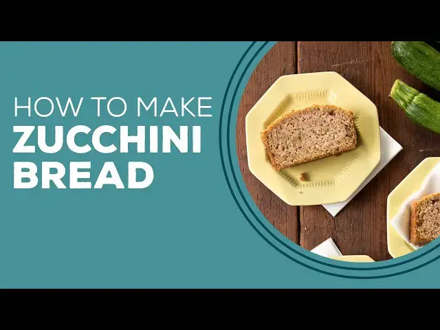 Video thumbnail for Blast from the Past: Zucchini Bread Recipe