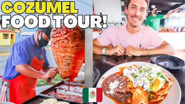 Video thumbnail for DON'T LEAVE COZUMEL WITHOUT TRYING THESE 12 FOODS! #CozumelFoods
