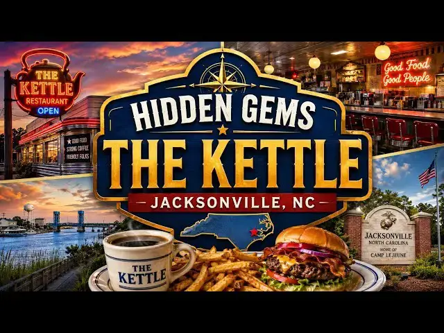 Video thumbnail for HIDDEN GEMS — THE KETTLE DINER, JACKSONVILLE, NORTH CAROLINA