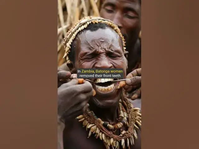 Video thumbnail for From Tattoos to Elongated Skulls A History of Body Modification