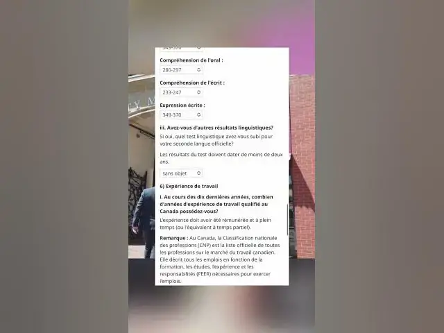 Video thumbnail for Le système entrée express du Canada 🇨🇦. Je vais calculer vos point pour vous. #canada #immigration