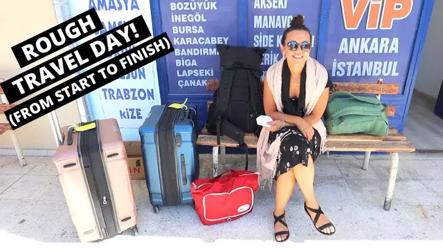 'Video thumbnail for Our WORST Travel Day So Far! TURKEY BUS TRAVEL From Cappadocia To Gaziantep // Ups & Downs!'