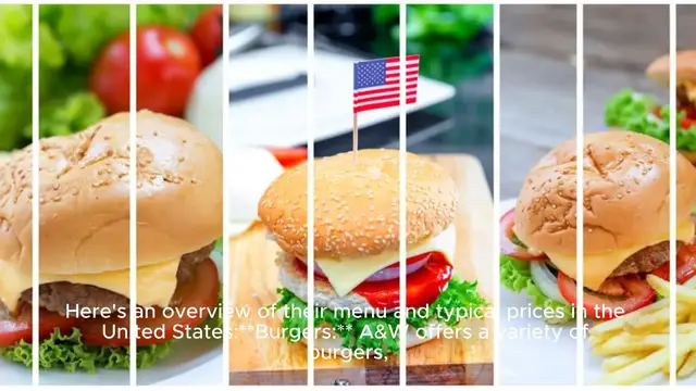 Video thumbnail for a&w menu Price