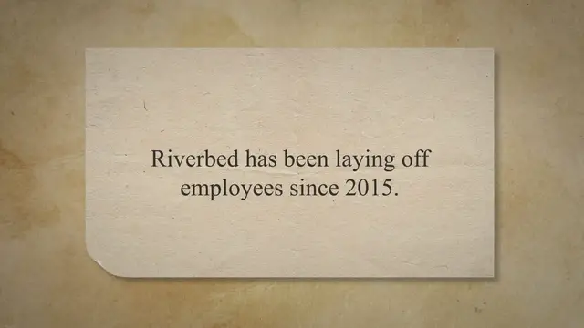 'Video thumbnail for Riverbed Layoffs 2023 - Latest Cut off Update about Riverbed Technology'