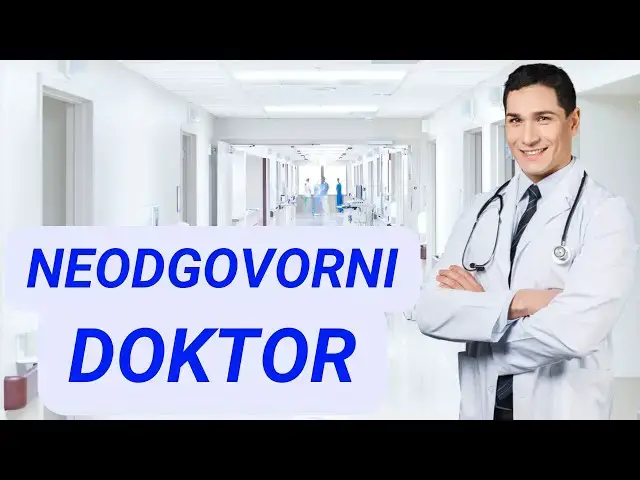 Video thumbnail for NEODGOVORNI DOKTOR