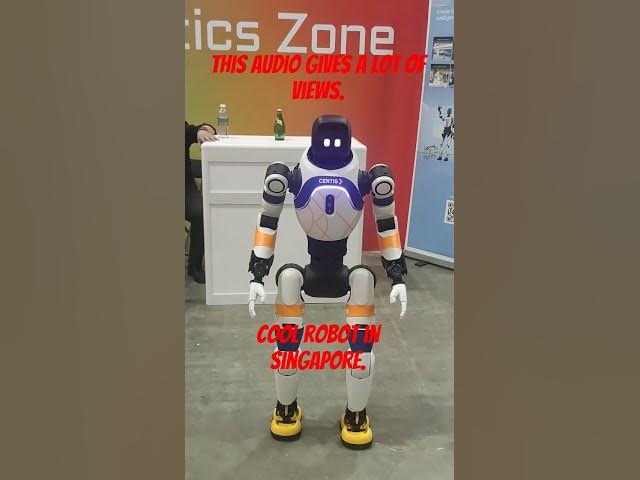 Video thumbnail for Cool Robot in Singapore. #adayinthelifeinasia #exploreanddiscover #robot #singapore #travel #asia