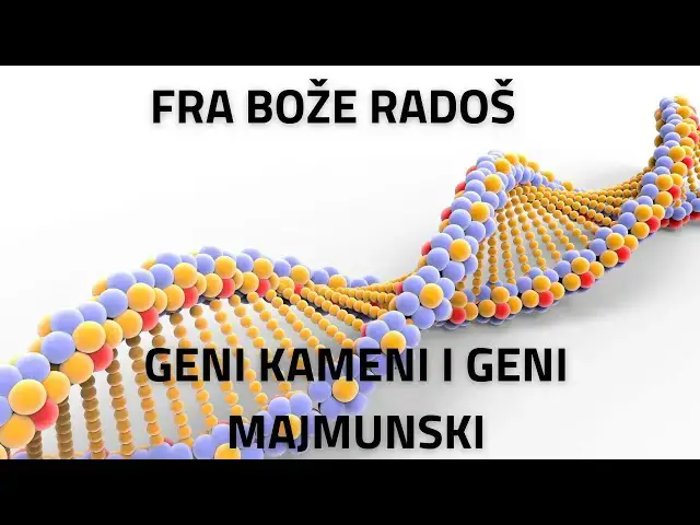 Video thumbnail for FRA BOŽE RADOŠ -  GENI KAMENI I GENI MAJMUNSKI