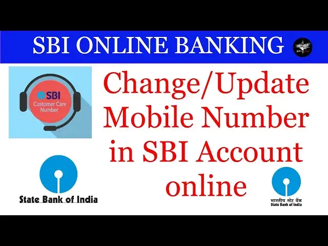 Video thumbnail for How to Change/Update Mobile Number in SBI Account Online by kingfisher