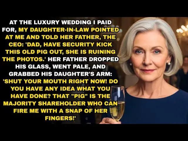 Video thumbnail for My Daughter-In-Law Called Me A Pig. Her Dad Saw Me And Froze: “She Is My New CEO"