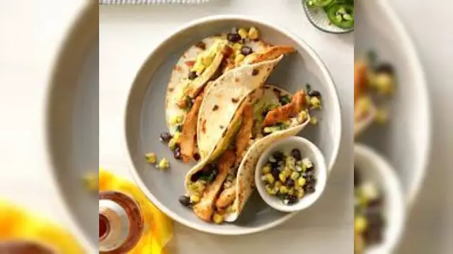 Video thumbnail for Chicken Street Tacos with Corn-Jicama Salsa Recipe