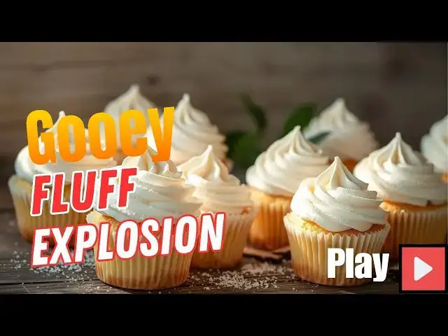 Video thumbnail for Irresistible Marshmallow Fluff Cupcakes – Gooey, Fluffy, and Impossible to Resist! #bakingtutorial