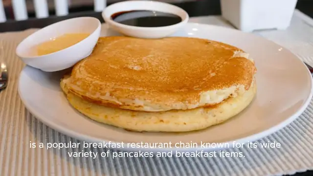 Video thumbnail for pancake house menu Price