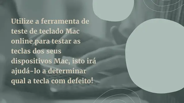 Video thumbnail for Testador de Teclado Mac | Teste as chaves do seu MacBook