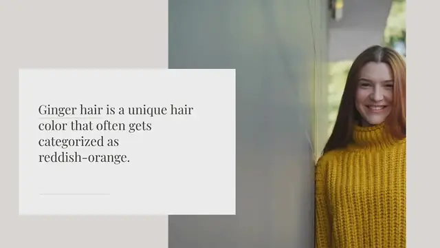 Video thumbnail for Is ginger hair considered orange?
