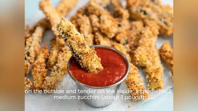 Video thumbnail for zucchini fries recipe