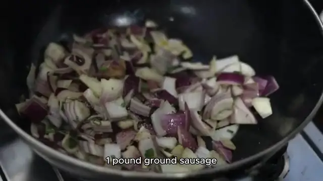 Video thumbnail for Sausage stuffing recipe