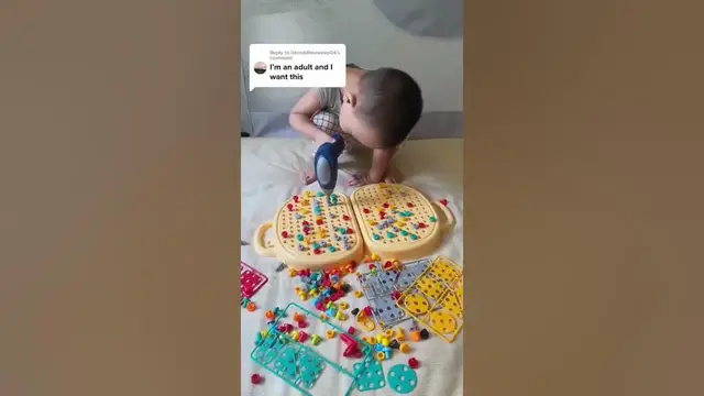 Video thumbnail for 🔧📦 Creativity Tool Box Drill Toy 🛠️ || #kids #shorts #tools