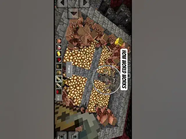 Video thumbnail for how world works #gaming #minecraft #motivation