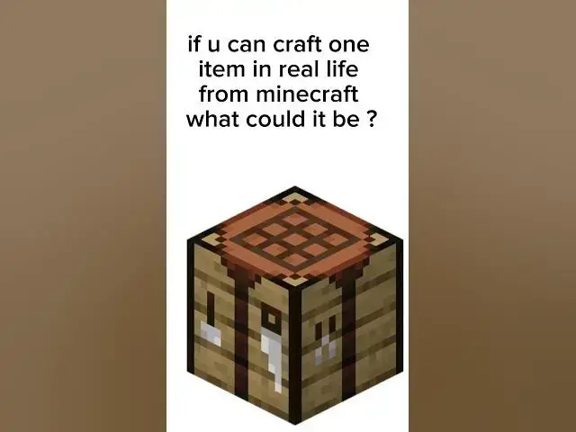 Video thumbnail for what would u craft #minecraft #gaming